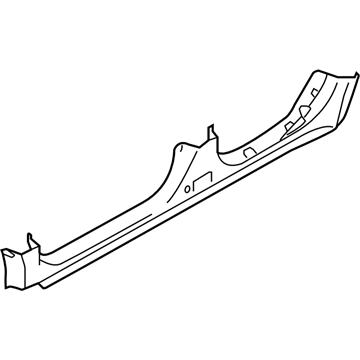 Subaru 51449AL03A9P Side SILL Outer Left