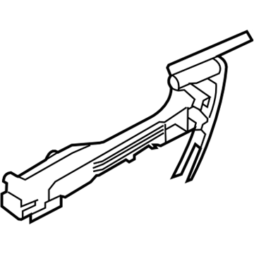 Subaru 62142AJ10A Frame Assembly Handle Out Rear RH