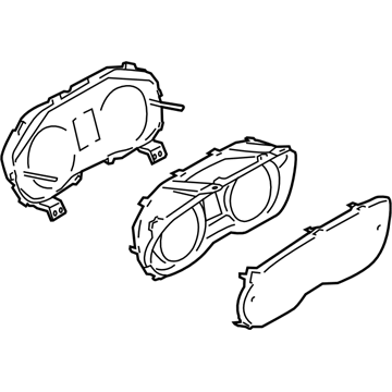 Subaru Instrument Cluster - 85002SG660