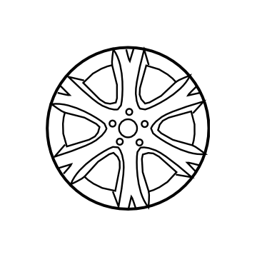 Subaru 28111AG30A Disc Wheel