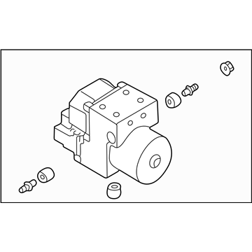 Subaru ABS Pump And Motor Assembly - 27539AE02A