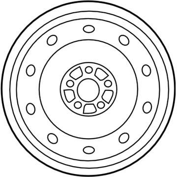 Subaru 28111SA280 Steel Disc Wheel