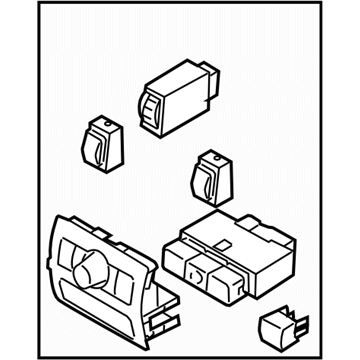 Subaru 83001XA03AEU Switch Assembly INPANE