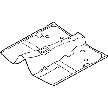 Subaru 52120FE001 Floor Pan Front