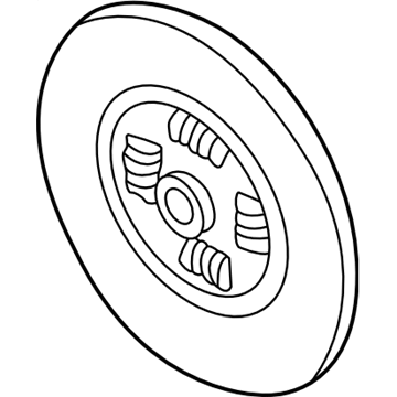 Subaru 30100AA840 Sb-03-51-02R Disk COMPLET