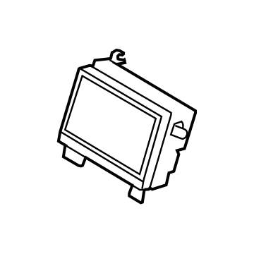 Subaru 86281XA05C Display Assembly Navigation