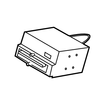 Subaru 86201XA15B PB000984 Radio Assembly CHASS