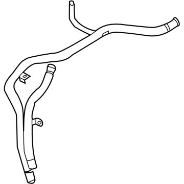 Subaru 14065AA340 Pipe Complete Water Bypass