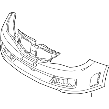 Subaru 57704FG060 Bumper Face Front C0C4U4