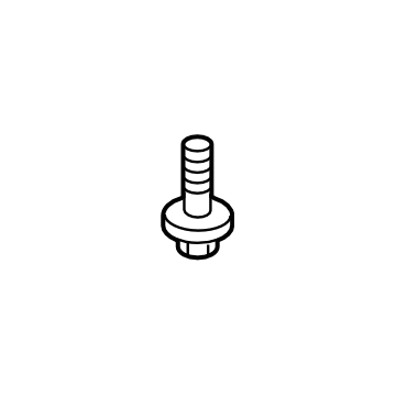 Subaru 904586022 Bolt Assembly M6X16