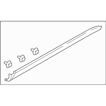 Subaru 91112XA12A GARNISH Assembly SDSLRH