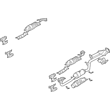 2019 Subaru Legacy Exhaust Pipe - 44620AD98A