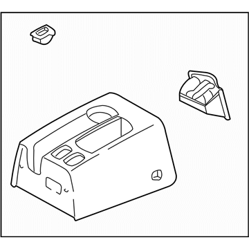 Subaru 92060FA000EM Console Box Rear