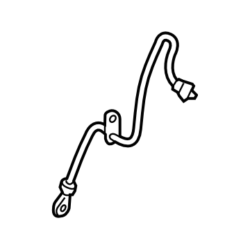 Subaru 26540AJ051 Brake Hose Front LH