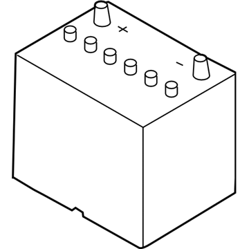 Subaru 82110XA00A Battery Assembly 75D