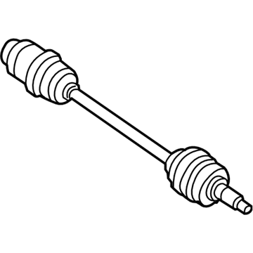 Subaru 28421AG03B Rear-Axle Assembly Or Cv Shaft