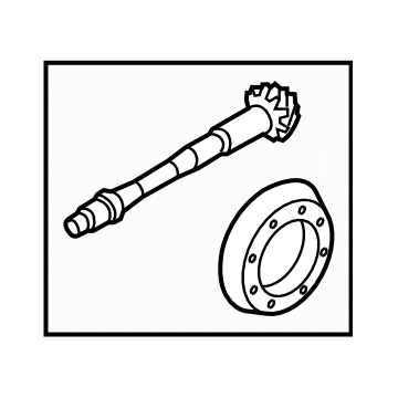 Subaru 38104AA110 Gear Set