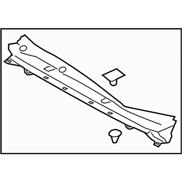 Subaru 91419VA012 COWL Panel Assembly