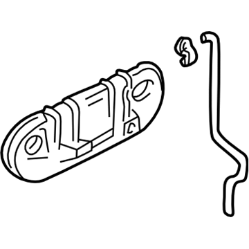 Subaru Impreza Door Handle - 62410FA000NN