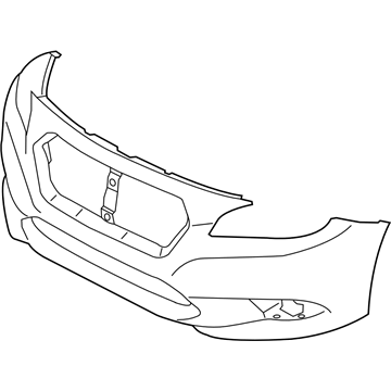 Subaru 57704AL00A Bumper Face Front Sdn