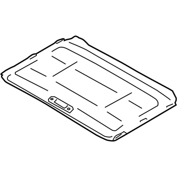 Subaru XV Crosstrek Sun Visor - 65470FJ000ME