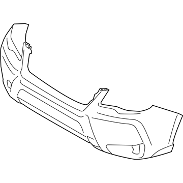 Subaru 57704SG021 Bumper Face Front Sp