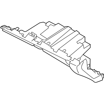 Subaru 66208AL00AWM Instrument Panel PASSENGE