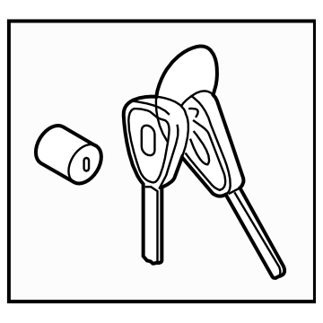 Subaru 57494AL00A Key Lock