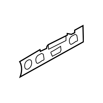 Subaru 51572AG23A9P Reinforcement SILL Side Front LH