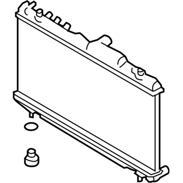 Subaru 45111AG09A Radiator Complete