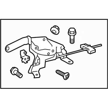 Subaru 26001VA010 Lever Assembly (H/B)