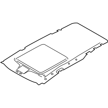 Subaru 94420SA021ES Trim Panel Sun Roof