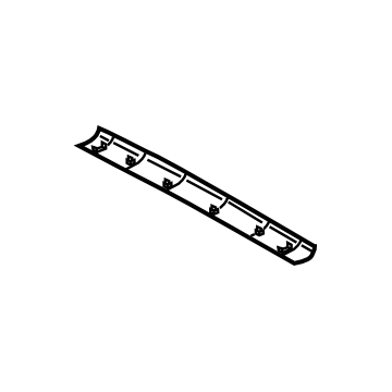 Subaru 94016SA001ND Rear Rail Trim Panel