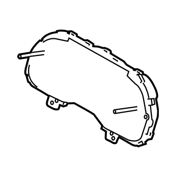 Subaru Instrument Cluster - 85021AJ47A