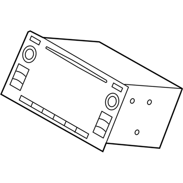 Subaru 86201FJ601 Radio Assembly UC1