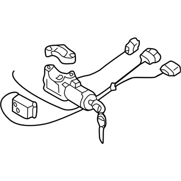 2002 Subaru Forester Ignition Switch - 83121FC071