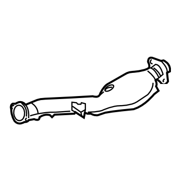 2006 Subaru Impreza WRX Exhaust Pipe - 44611AA010