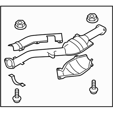 2008 Subaru Outback Exhaust Pipe - 44611AA240