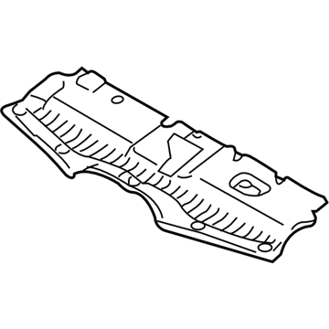 Subaru 57731XA01B Cover Upper Front