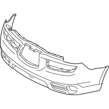 Subaru 57704XA00A Bumper Face Front