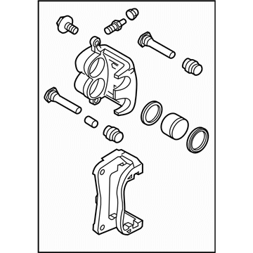 Subaru Impreza WRX Brake Caliper - 26292SC000