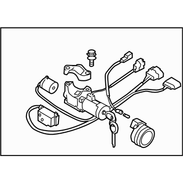 2005 Subaru Forester Ignition Switch - 83191SA070