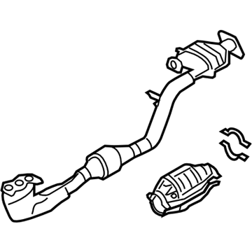 Subaru 44620AA37A Catalytic Converter