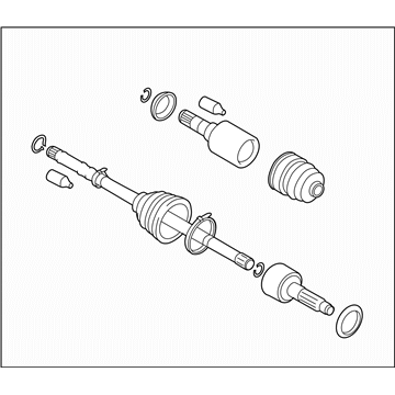 2016 Subaru Impreza Axle Shaft - 28321FJ030