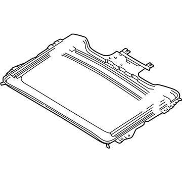 Subaru 65460PA001 Guide Rail Assembly SUNROOF