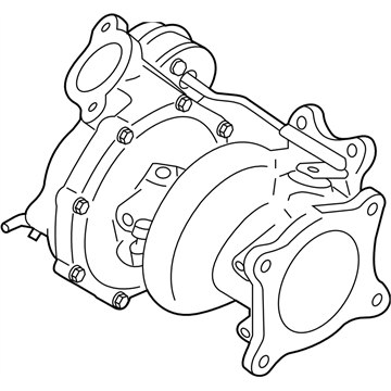 2014 Subaru Forester Turbocharger - 14411AA881