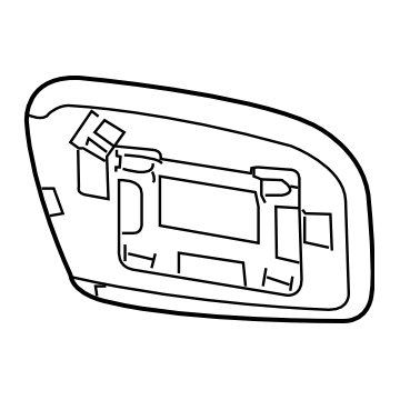 Subaru 91039AG01A Mirror Repair LH