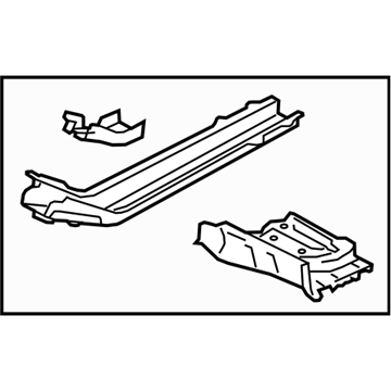 Subaru 51620FJ2809P Frame Side Front Complete LH