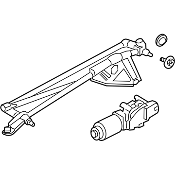 2006 Subaru Baja Wiper Motor - 86510AE10A