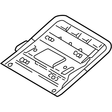 Subaru 92178AE010 Bracket Console Over Head